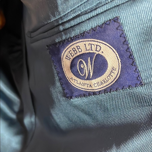 Silk Men's Houndstooth Blazer Burberry - Picture 3 of 5